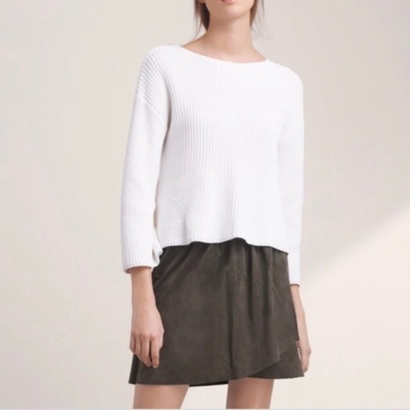 Aritzia Wilfred Free Nescher Grey Skirt - Picture 1 of 2